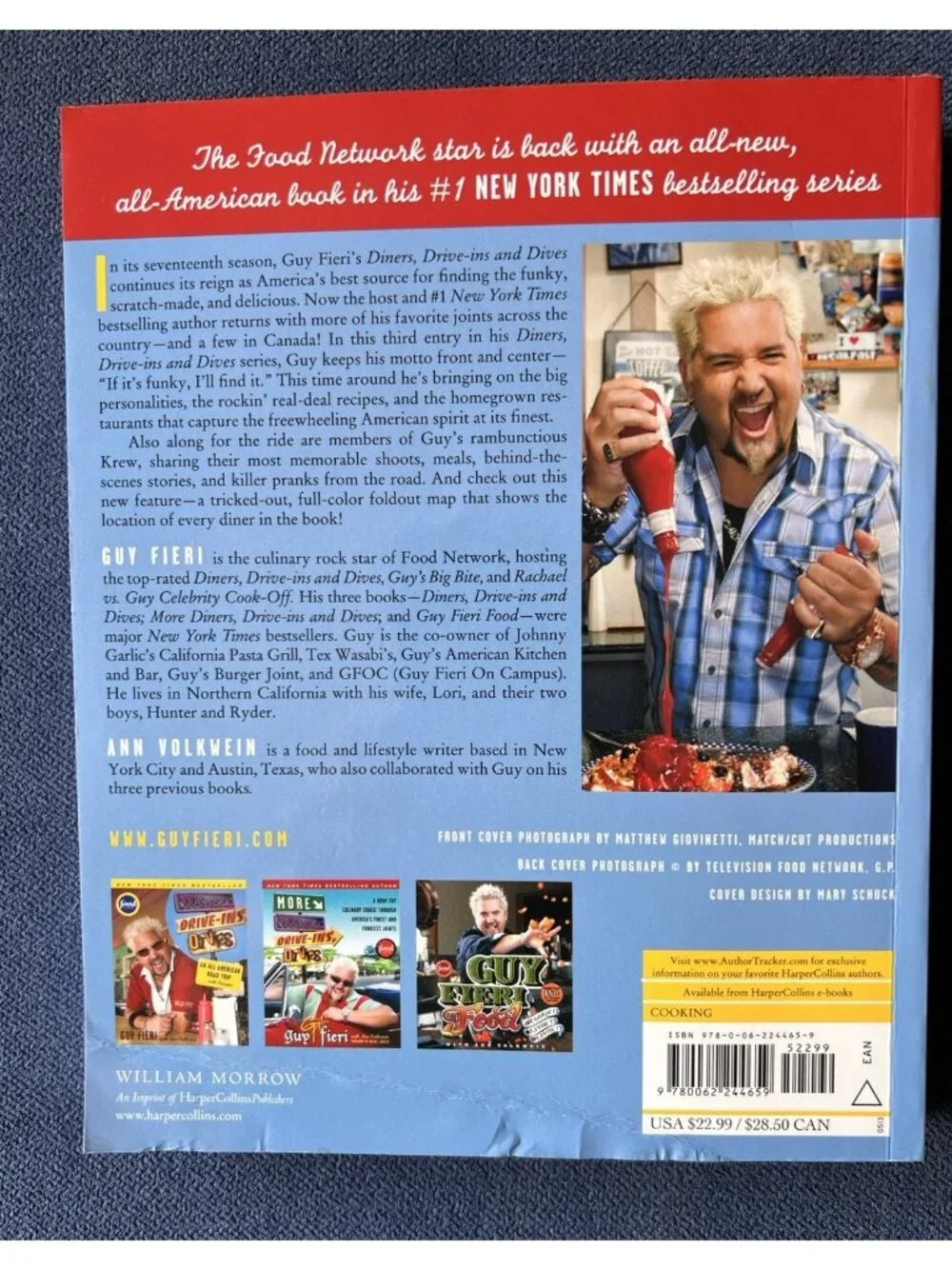 Diners Drive-Ins and Dives Funky Finds in Flavortown Guy Fieri Comfort Cookbook